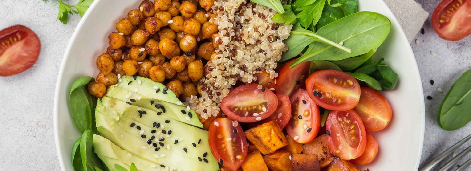 The Ultimate Avocado & Spinach Power Bowl
