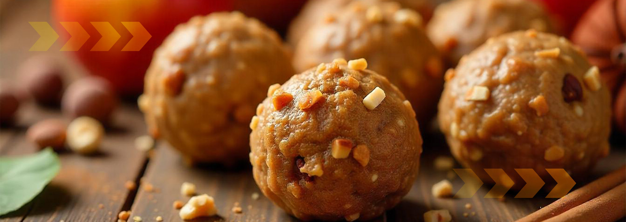 APPLE PIE ENERGY BALLS