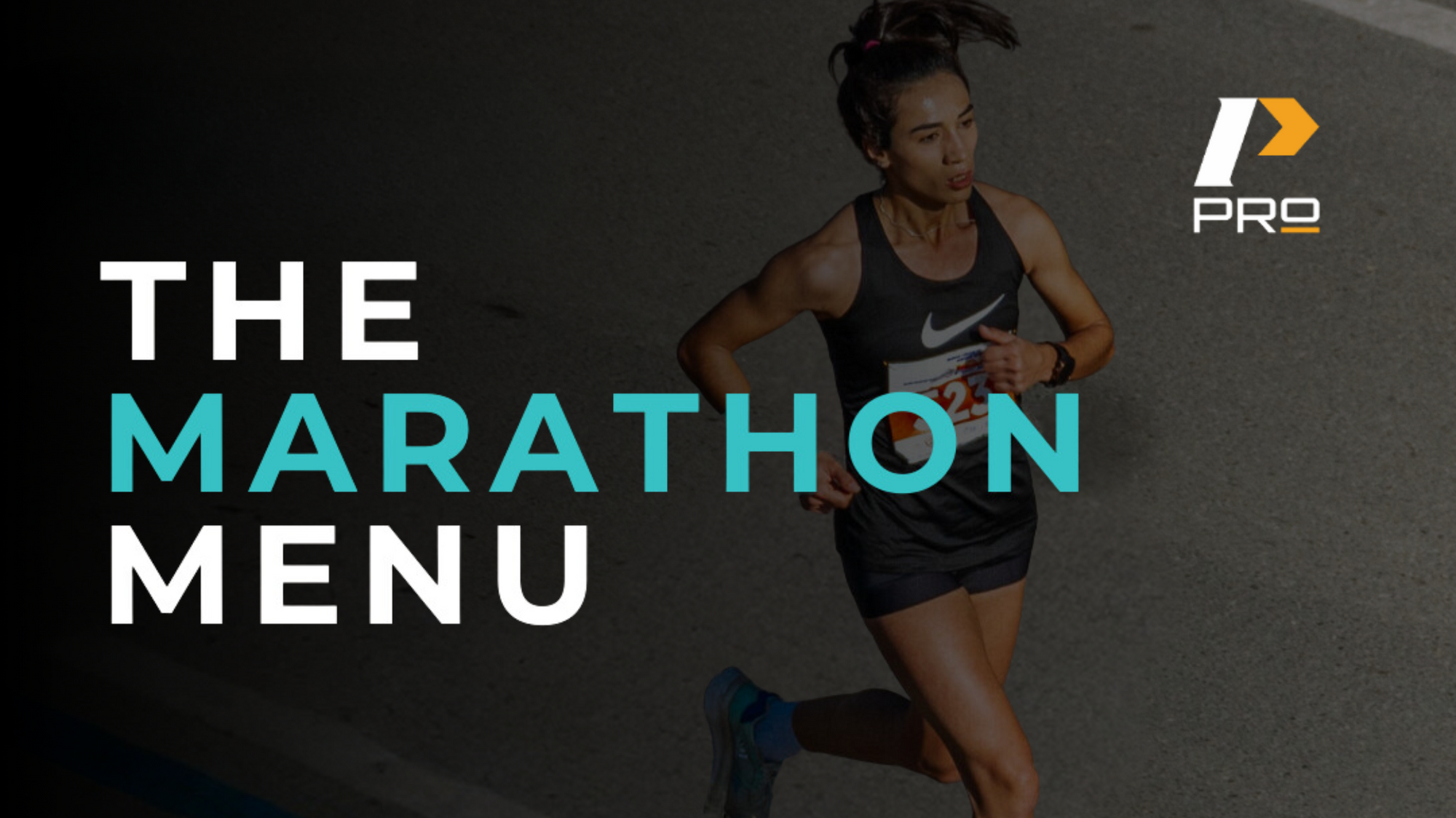 The Marathon Menu