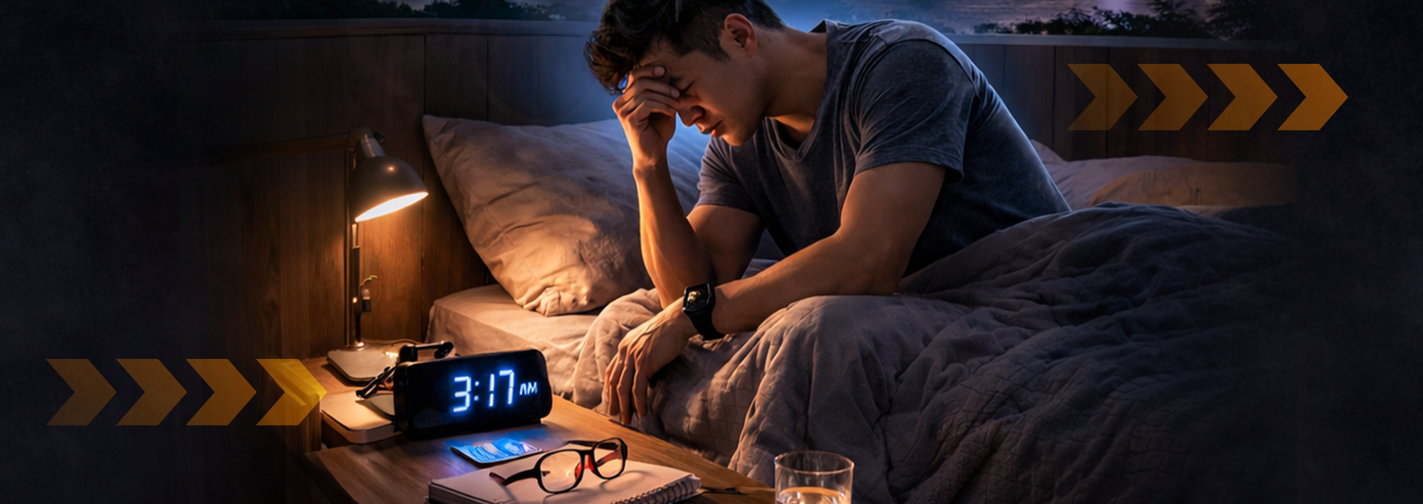 Why You’re Not Sleeping Well — And What It’s Doing to Your Recovery and Fat Burn