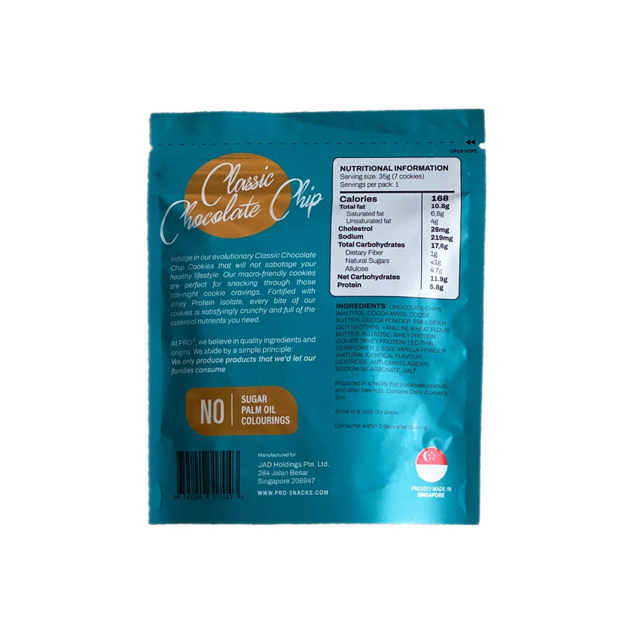 High Protein Chocolate Chip Cookies - PRO®