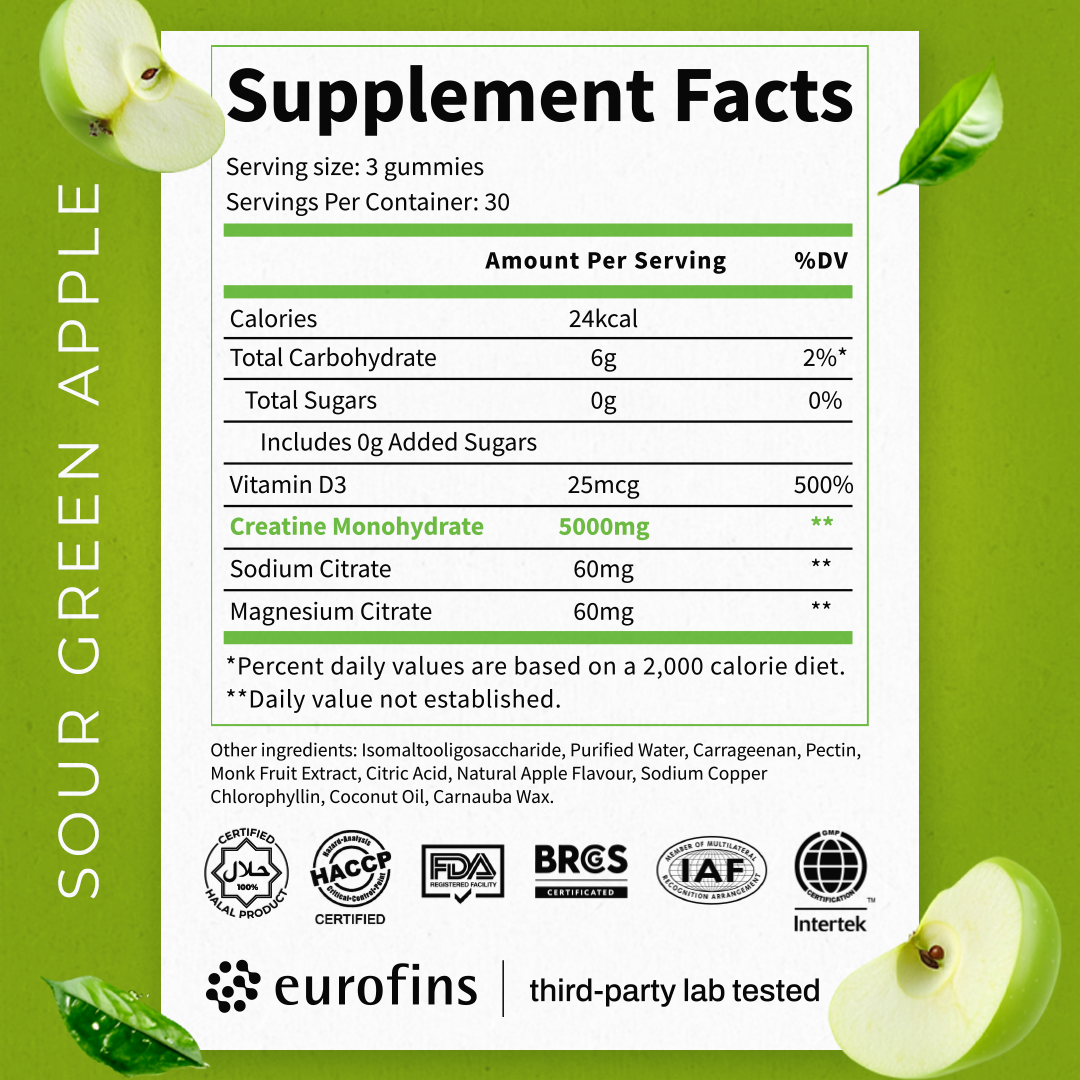 Creatine Monohydrate Gummies - PRO®
