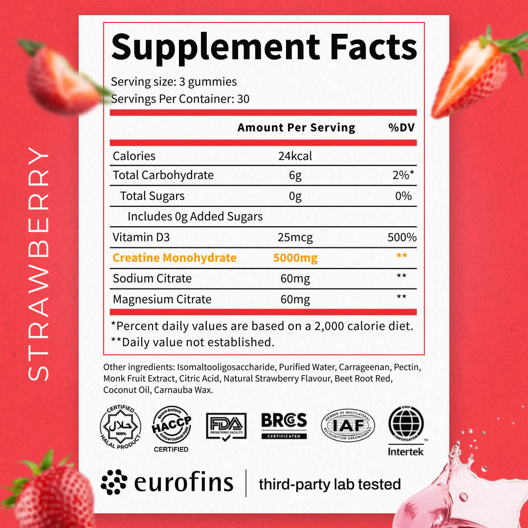 Creatine Monohydrate Gummies - PRO®