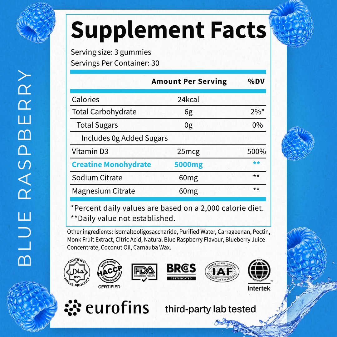 Creatine Monohydrate Gummies - PRO®