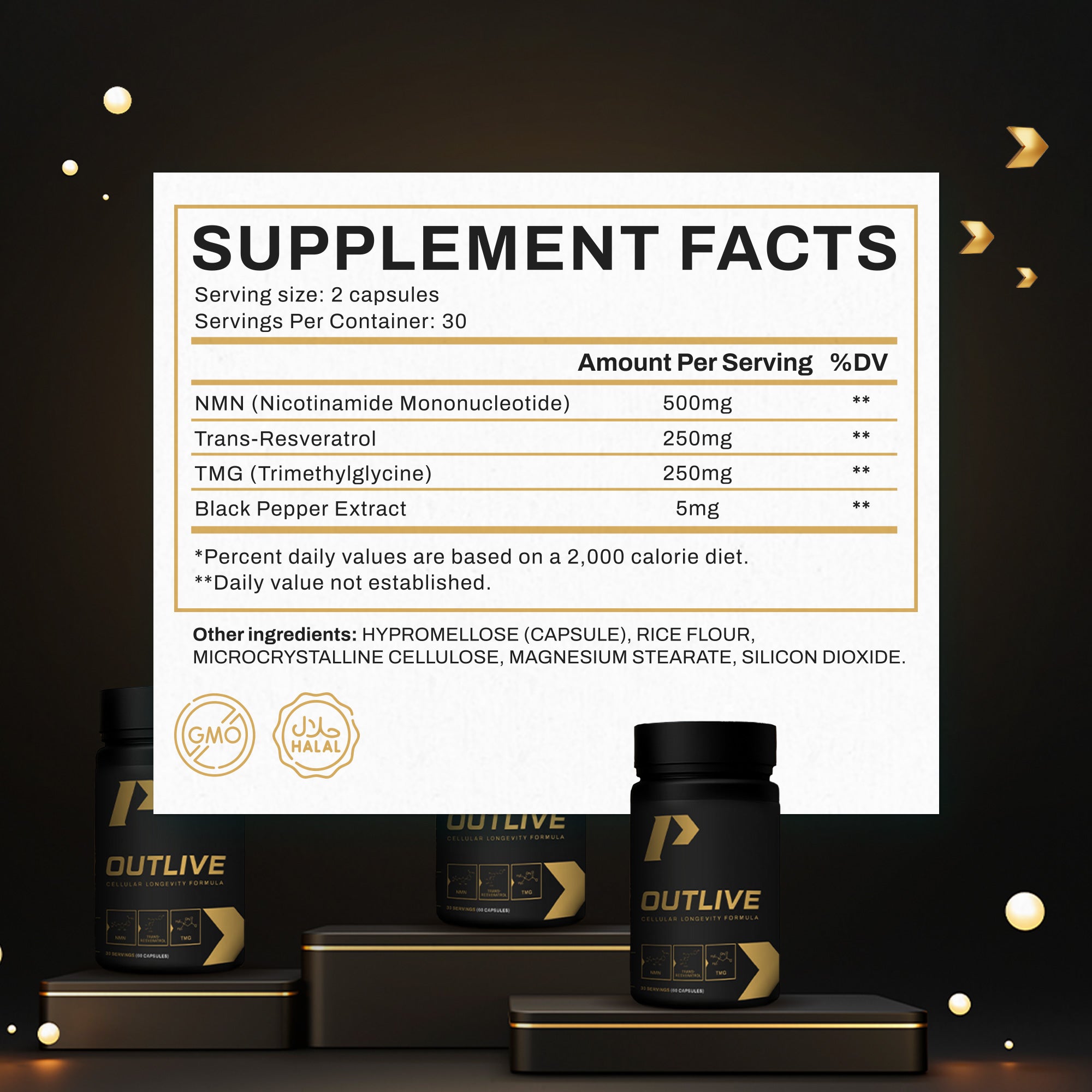 OUTLIVE™ – NMN Longevity Formula - PRO®